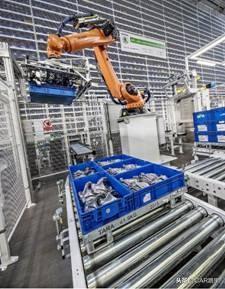 機(jī)器人將零部件主動送往裝配線 斯柯達(dá)建成主動化小零部件庫房