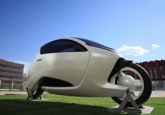 兩輪設(shè)計(jì)的凌云汽車，顛覆大家對(duì)于汽車印象的一款概念車